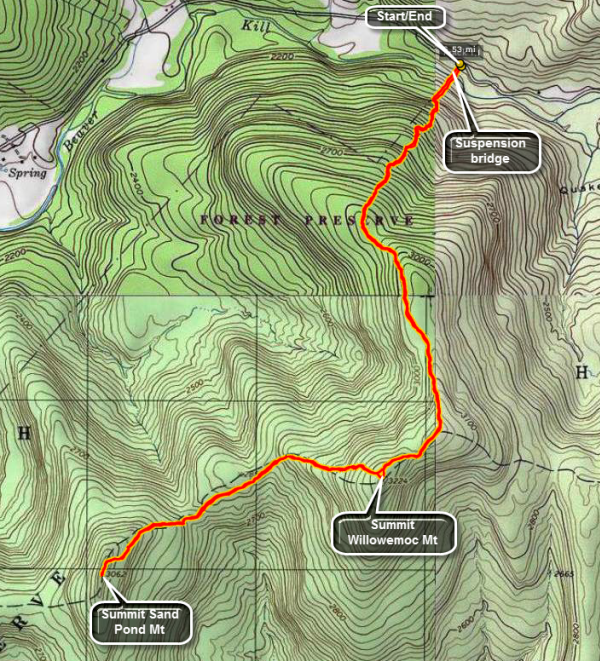 link to topo map